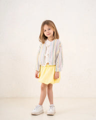 Girl colors open work top - Venti