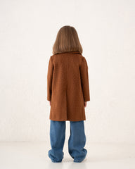 Sparkling Wool-Like Coat