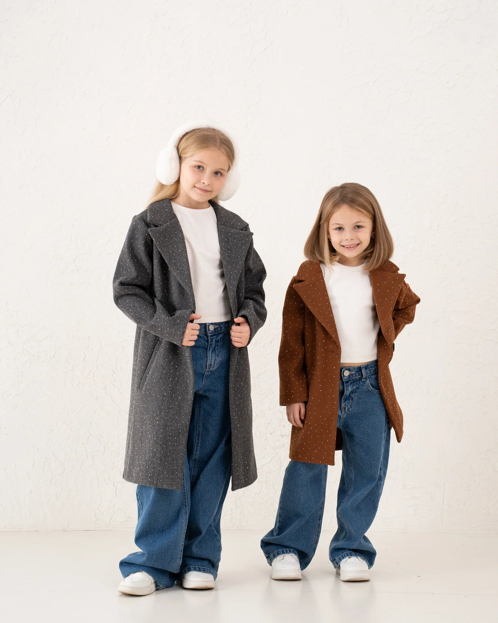 Sparkling Wool-Like Coat - Venti