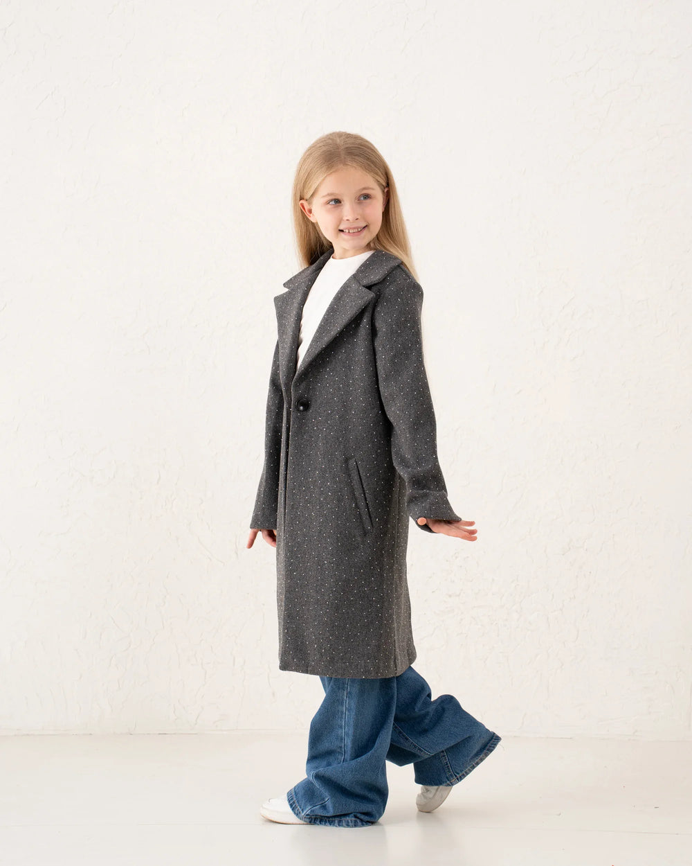 Sparkling Wool-Like Coat - Venti