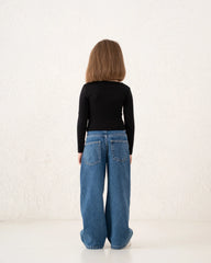 Scoop-Neck Essential Long Sleeve Basic - Venti