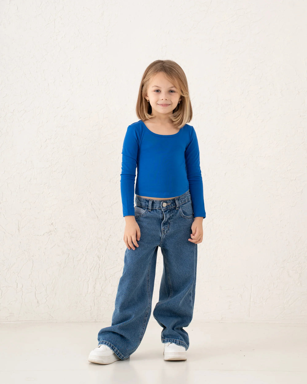 Scoop-Neck Essential Long Sleeve Basic - Venti