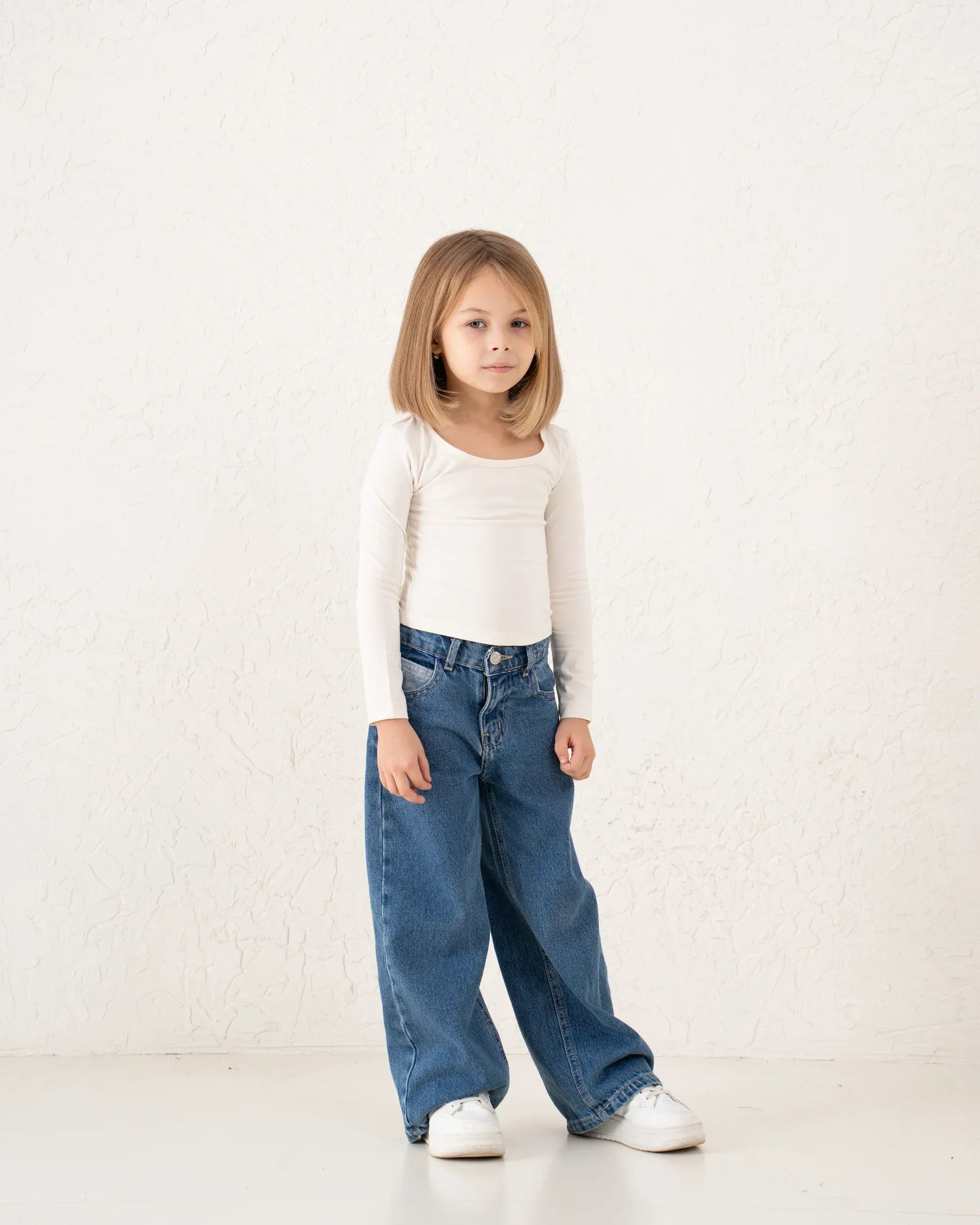 Scoop-Neck Essential Long Sleeve Basic - Venti