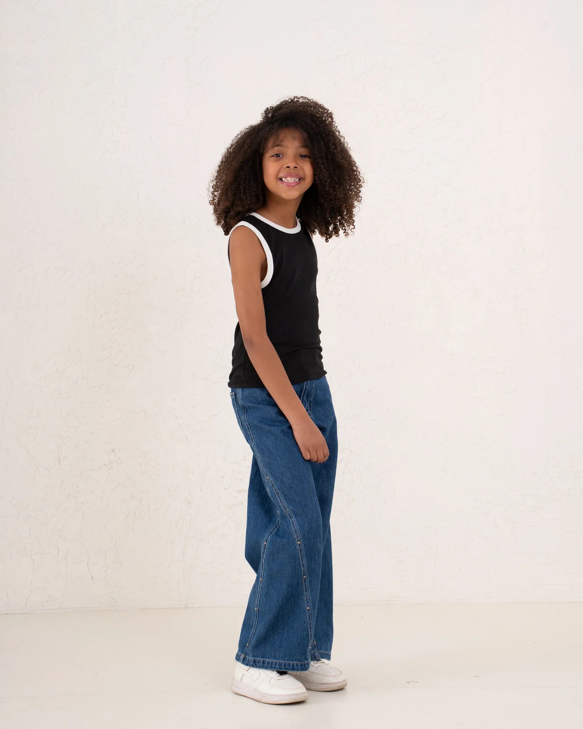 Girl contrast tank top - Venti