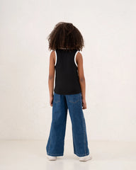 Girl contrast tank top - Venti