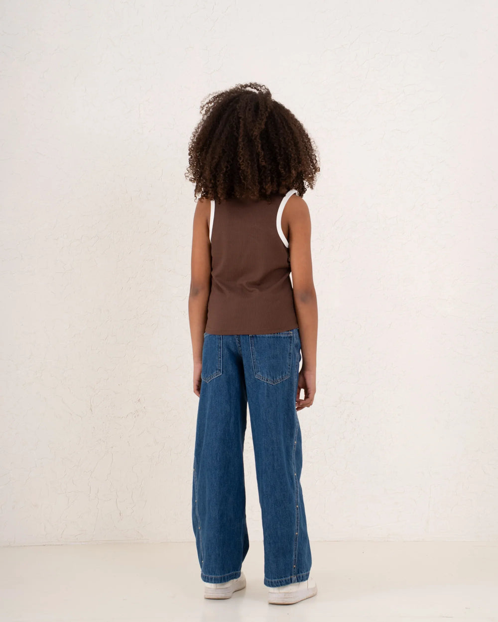 Girl contrast tank top - Venti