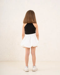 Girl ribbed pop up flower top - Venti