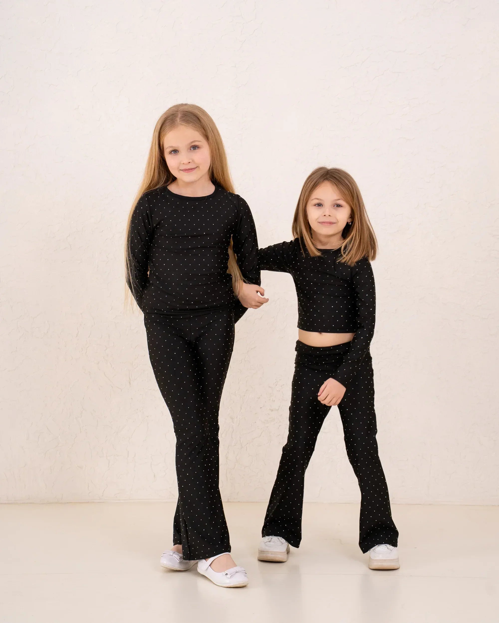 Girls Polka Dot LS Top - Venti