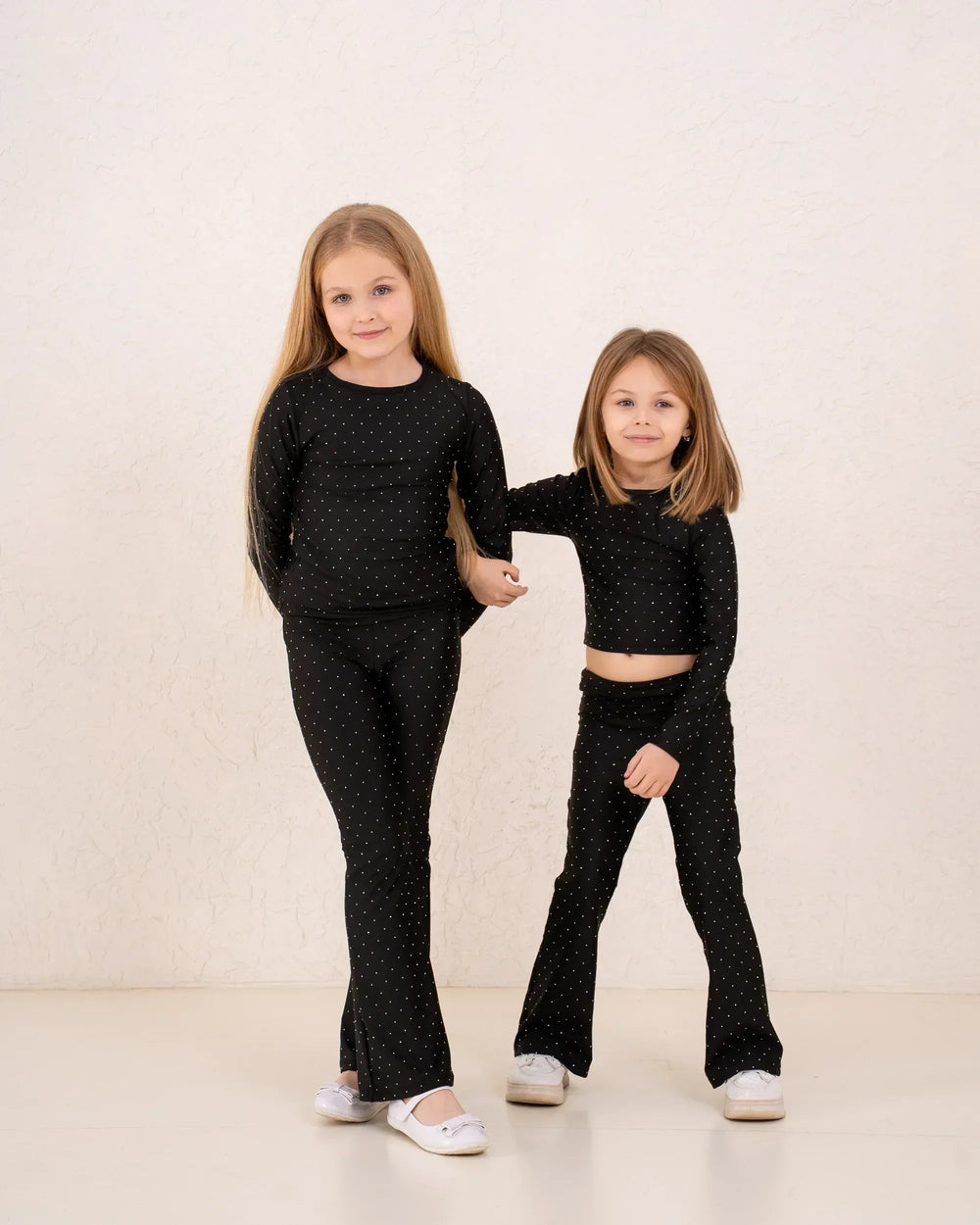 Girls Polka Dot LS Top - Venti