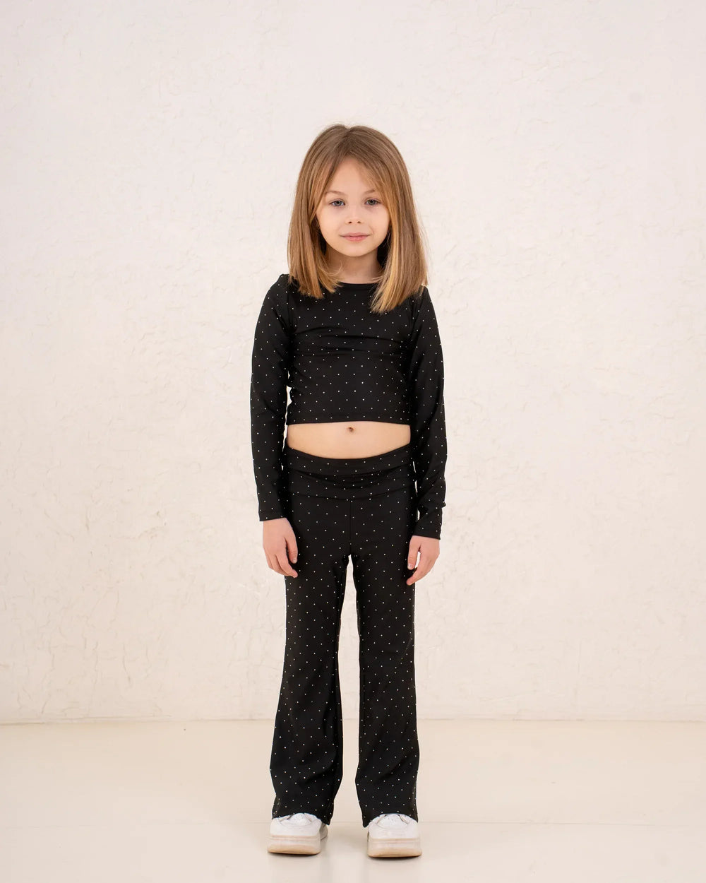 Girls Polka Dot LS Top - Venti