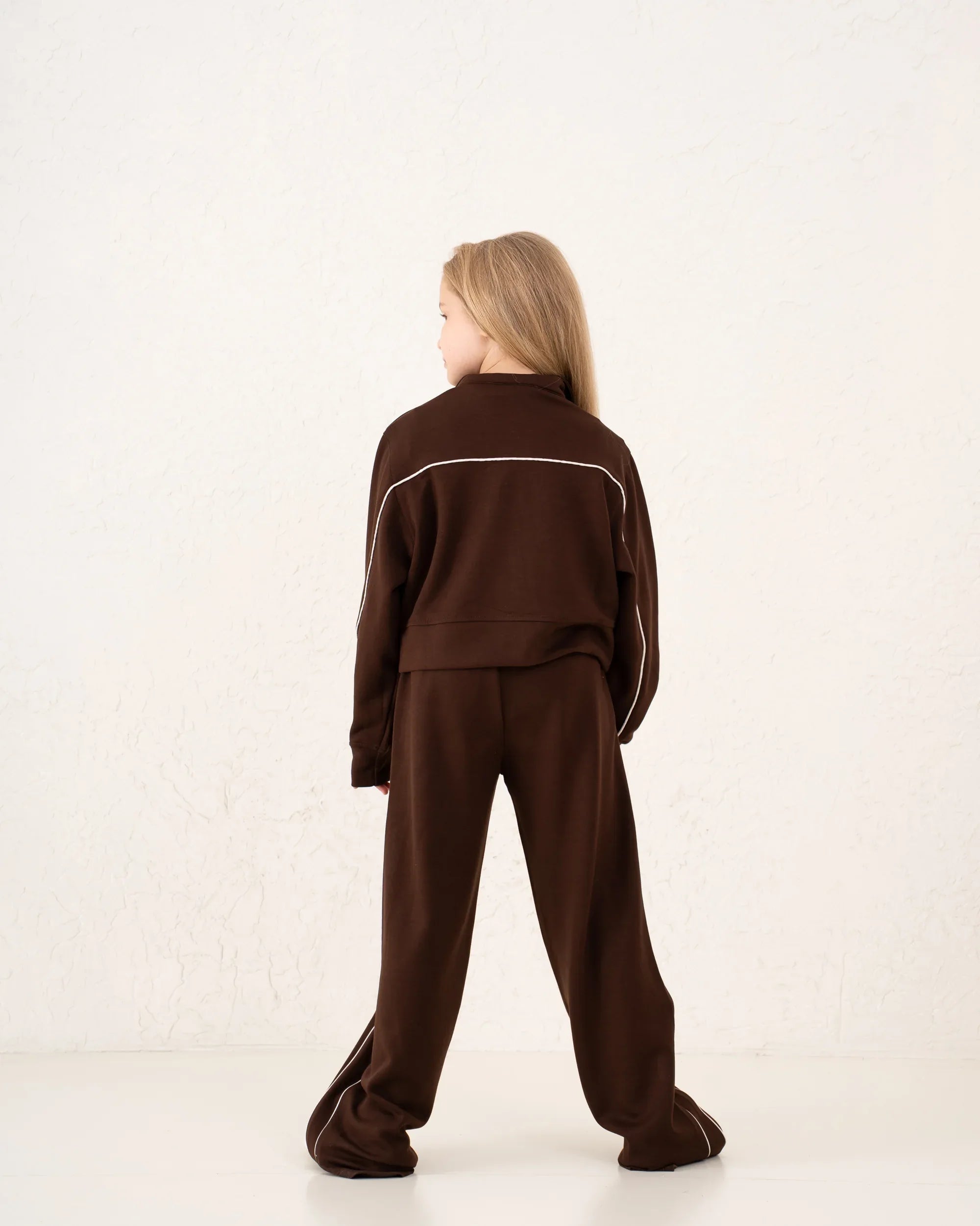 Zip-Up Piped Contrast Track Jacket - Venti