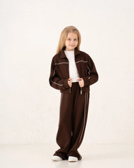 Zip-Up Piped Contrast Track Jacket - Venti