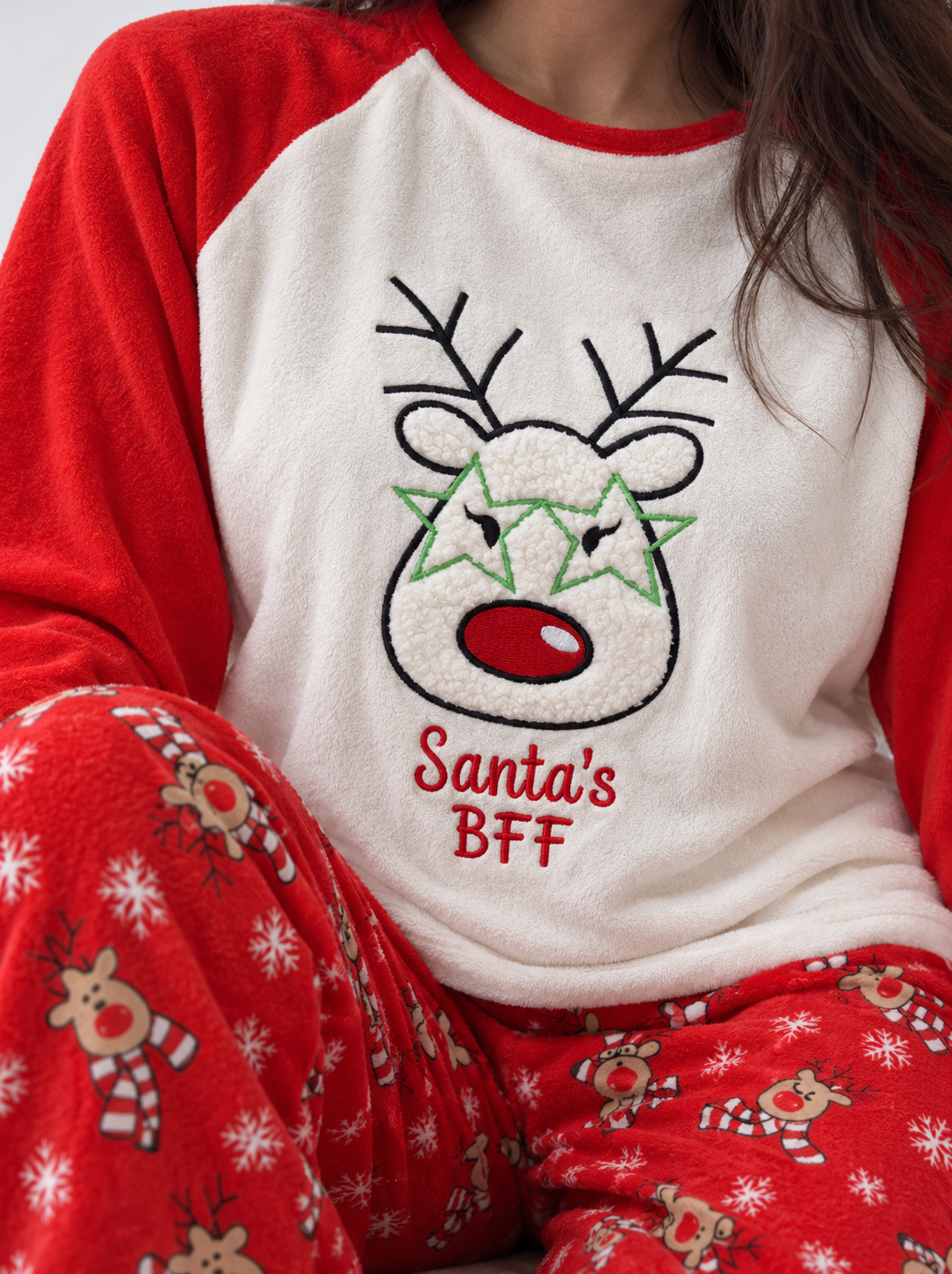 Reindeer Fleece Pyjama