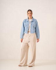 Cropped Denim Jacket