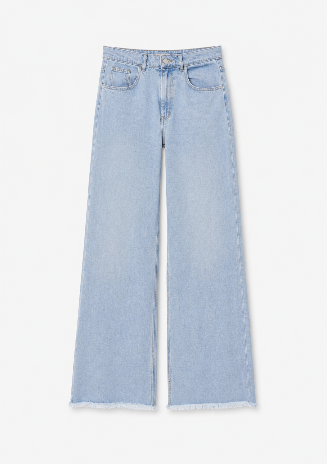 Women straight leg denim