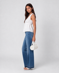 Women flare double tone