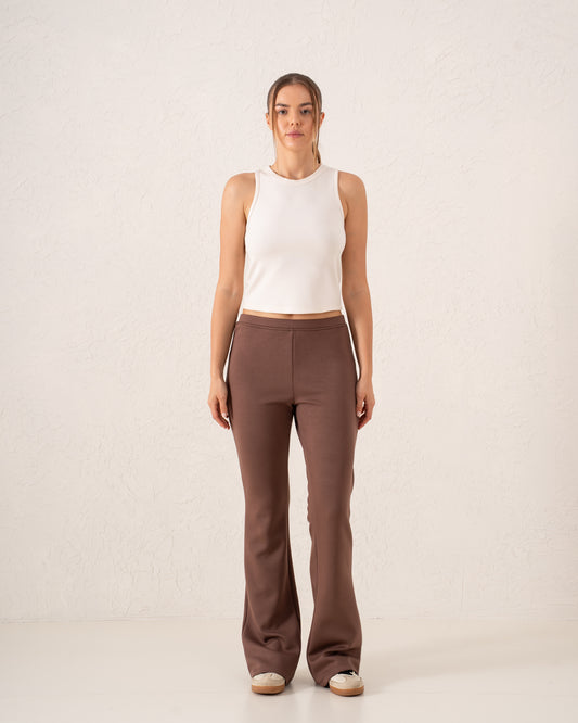 High-Waist Flare Pants