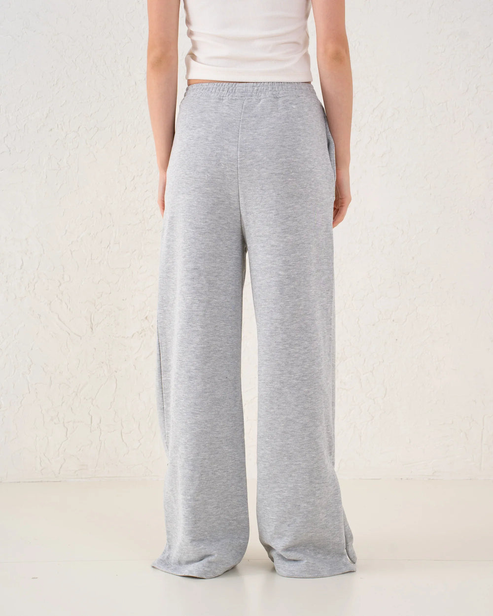 Front Slit Wide-Leg Pants - Venti