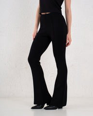 Essential Black Flare Pants
