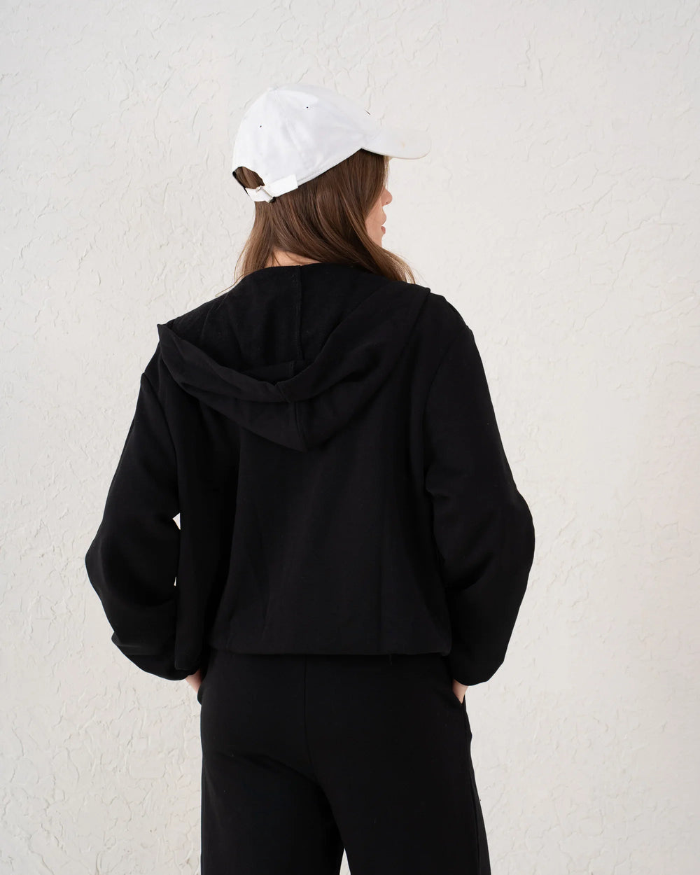 Drawstring Zip-Up Hoodie - Venti