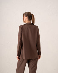 Relaxed Double-Breasted Blazer