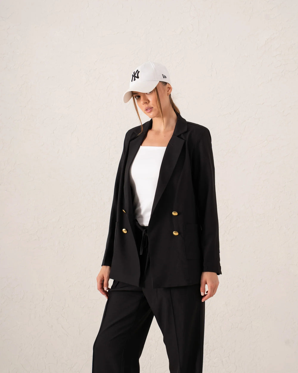 Relaxed Double-Breasted Blazer - Venti