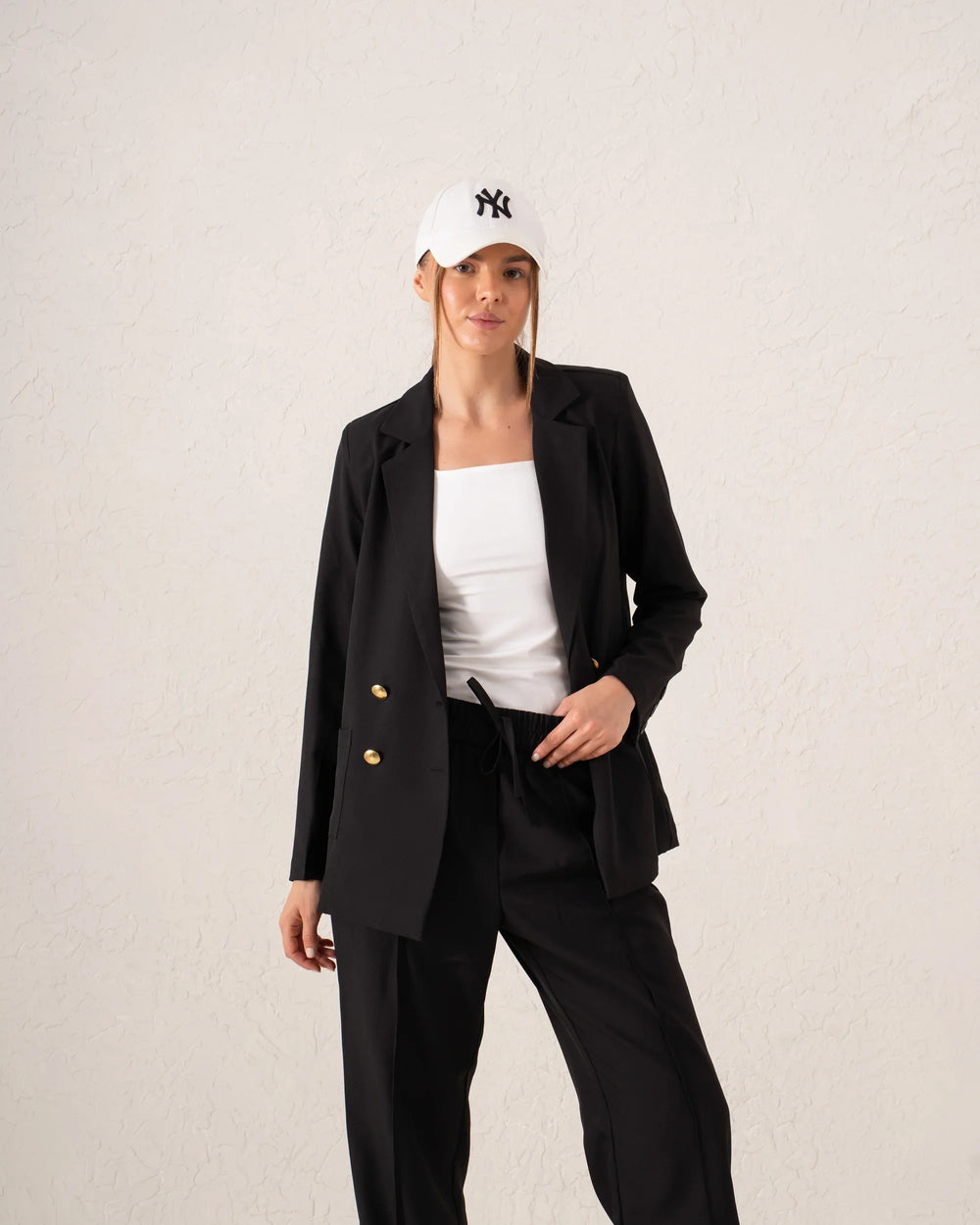 Relaxed Double-Breasted Blazer - Venti