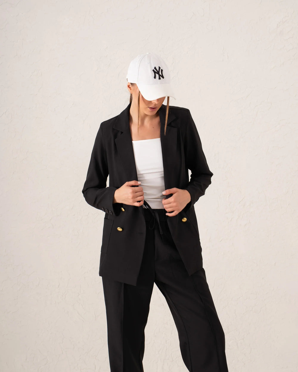 Relaxed Double-Breasted Blazer - Venti