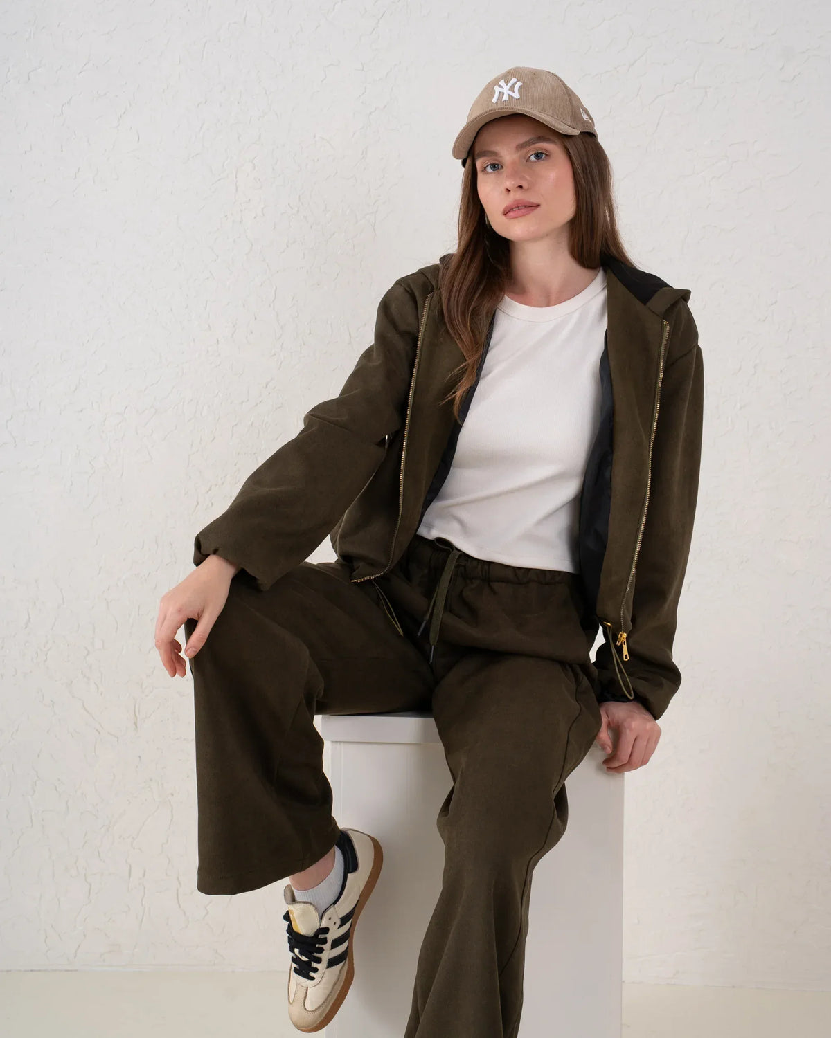 Suede Bomber Jacket - Venti