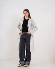 Wool-Like Long Coat