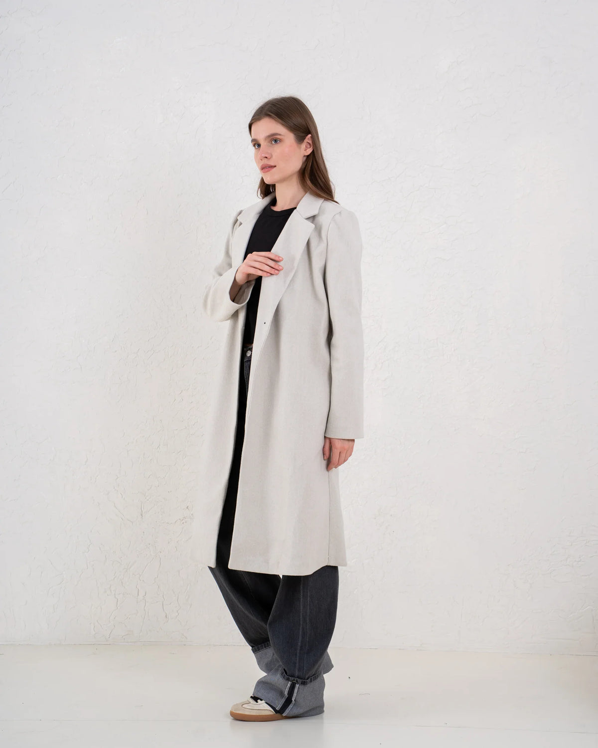 Wool-Like Long Coat - Venti