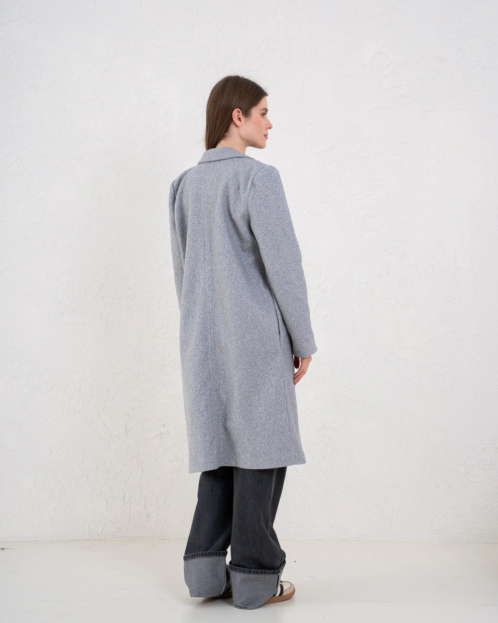 Wool-Like Long Coat - Venti
