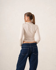 Women Ruched Polyamide