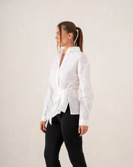 Women Poplin Wrap Style