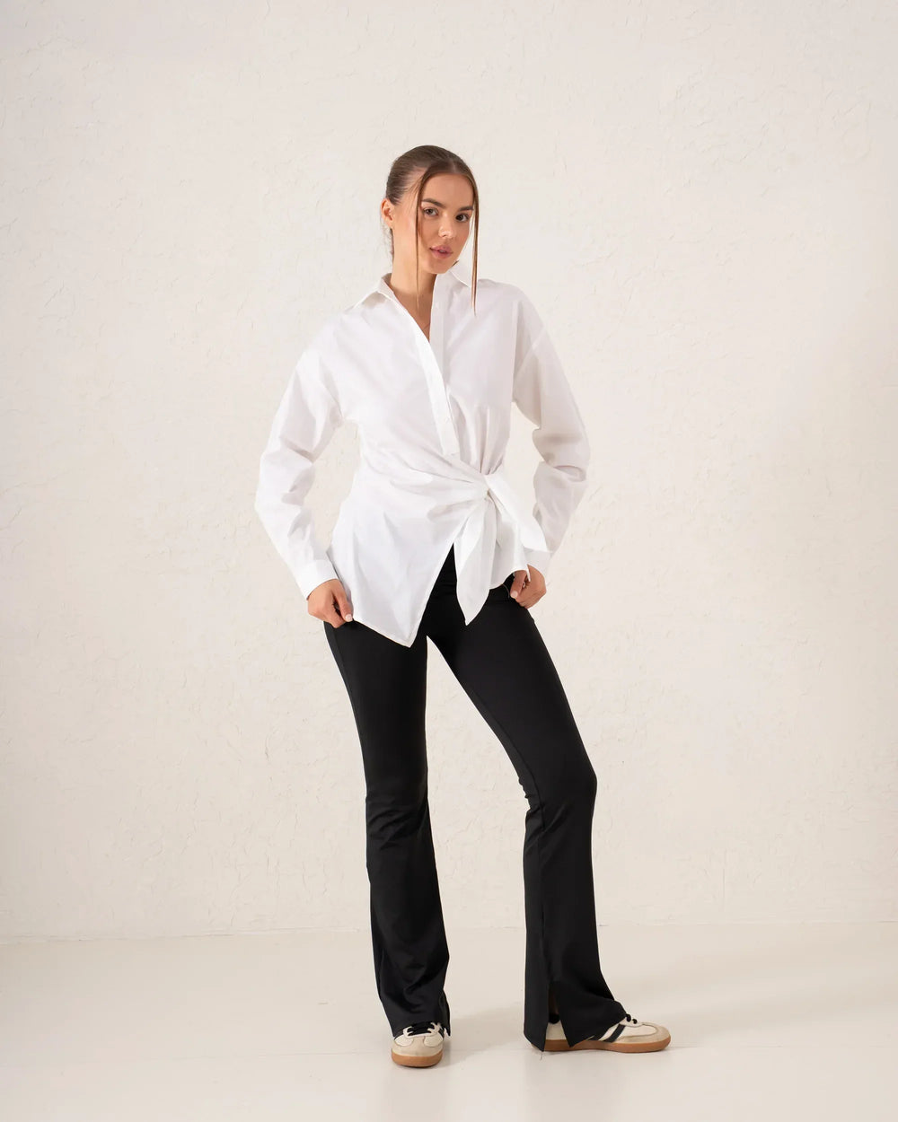Women Poplin Wrap Style - Venti