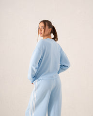 Knotted Stripe Sweatshirt