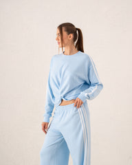 Knotted Stripe Sweatshirt
