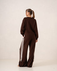 Knotted Stripe Sweatshirt