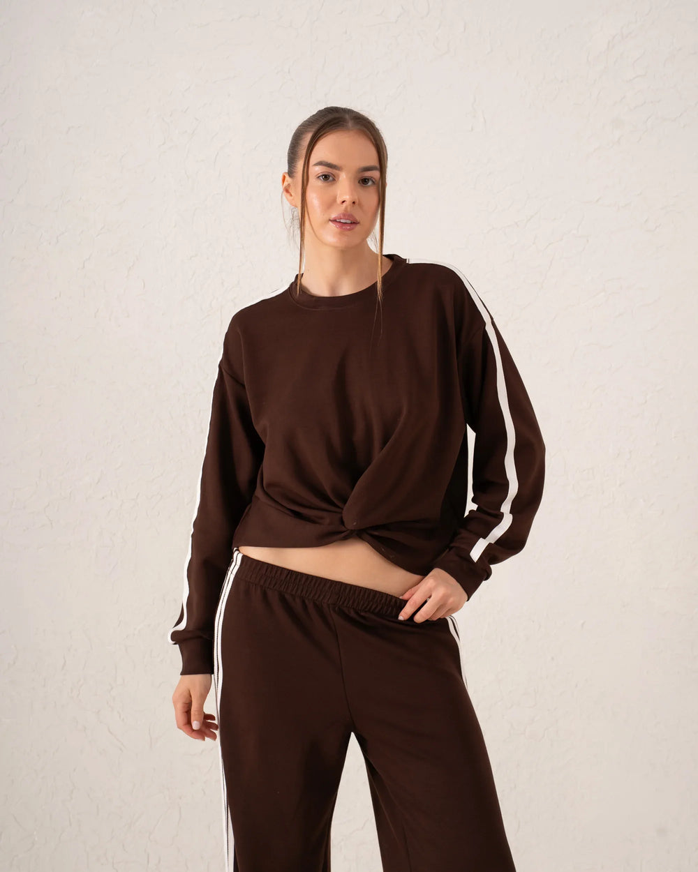 Knotted Stripe Sweatshirt - Venti