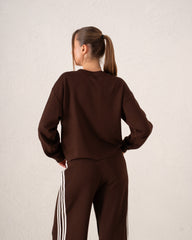 Knotted Stripe Sweatshirt