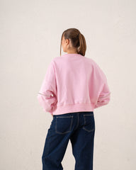 Studded Detail Oversized Sweatshirt