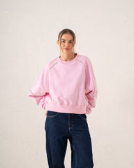 Studded Detail Oversized Sweatshirt