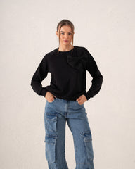 Statement Bow Sweatshirt