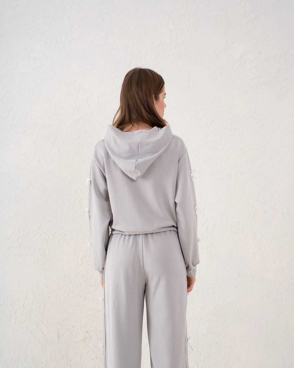 Bow Detail Hoodie - Venti