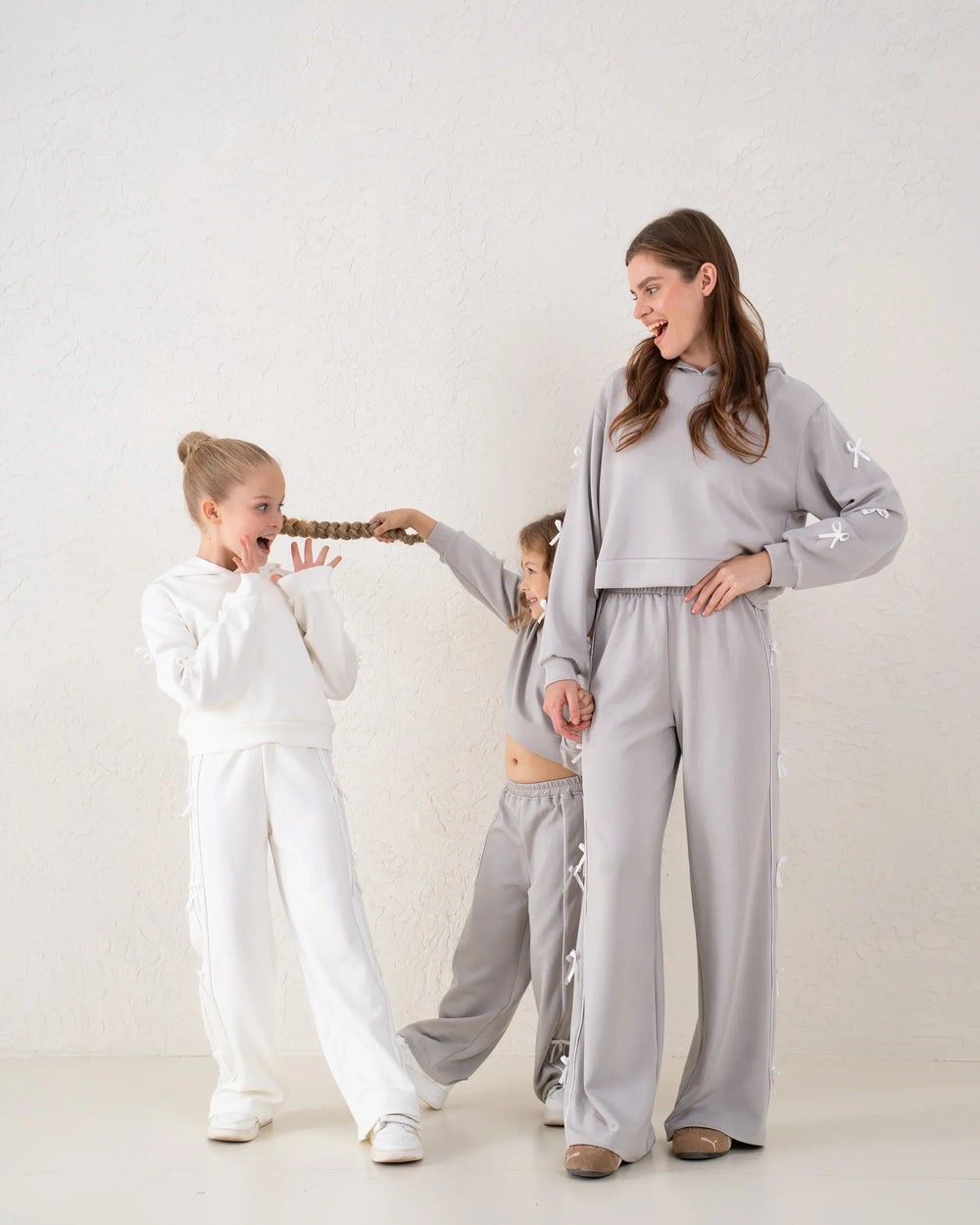 Bow Detail Wide-Leg Pants - Venti