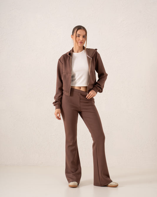 High-Waist Flare Pants