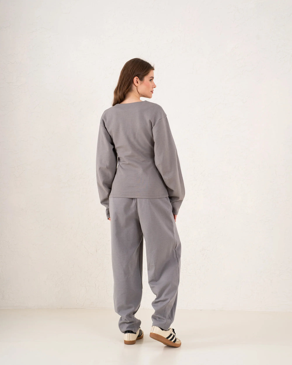 Structured Long Sleeve Top - Venti