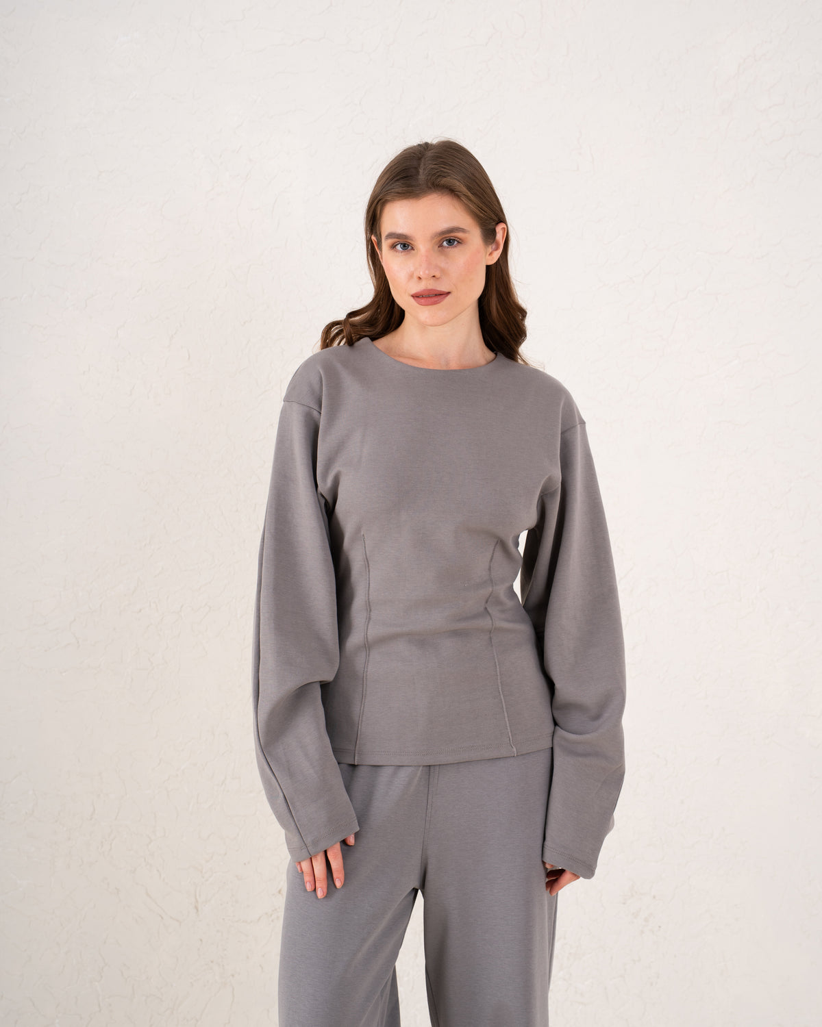 Structured Long Sleeve Top