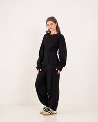 Structured Long Sleeve Top