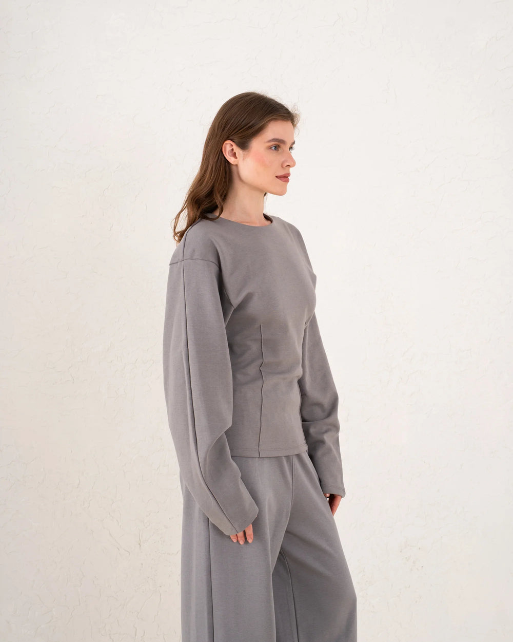 Structured Long Sleeve Top - Venti